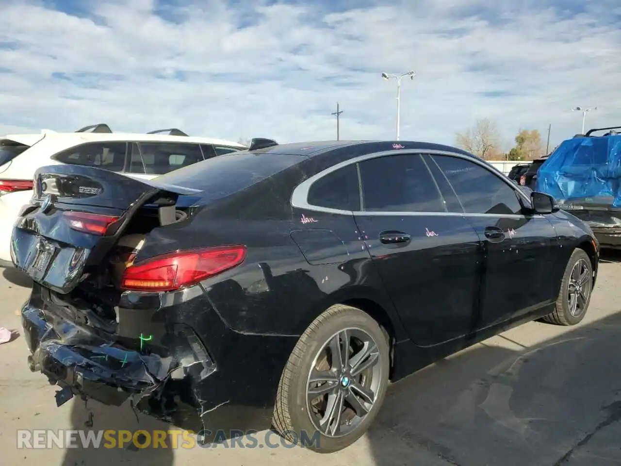 3 Photograph of a damaged car WBA73AK08M7H22144 BMW 2 SERIES 2021