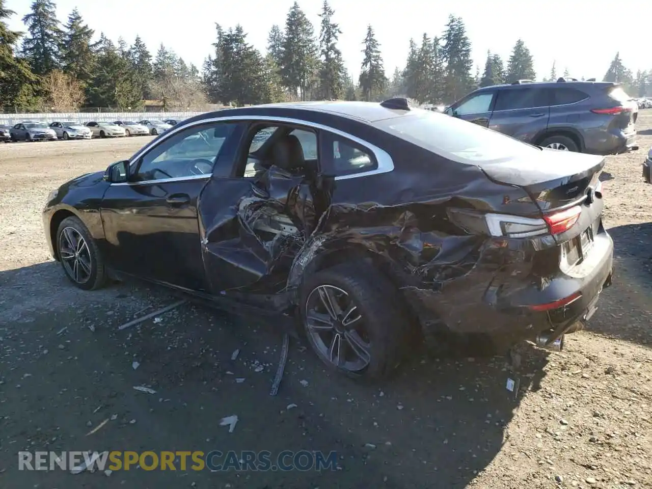 2 Photograph of a damaged car WBA73AK08M7H51742 BMW 2 SERIES 2021