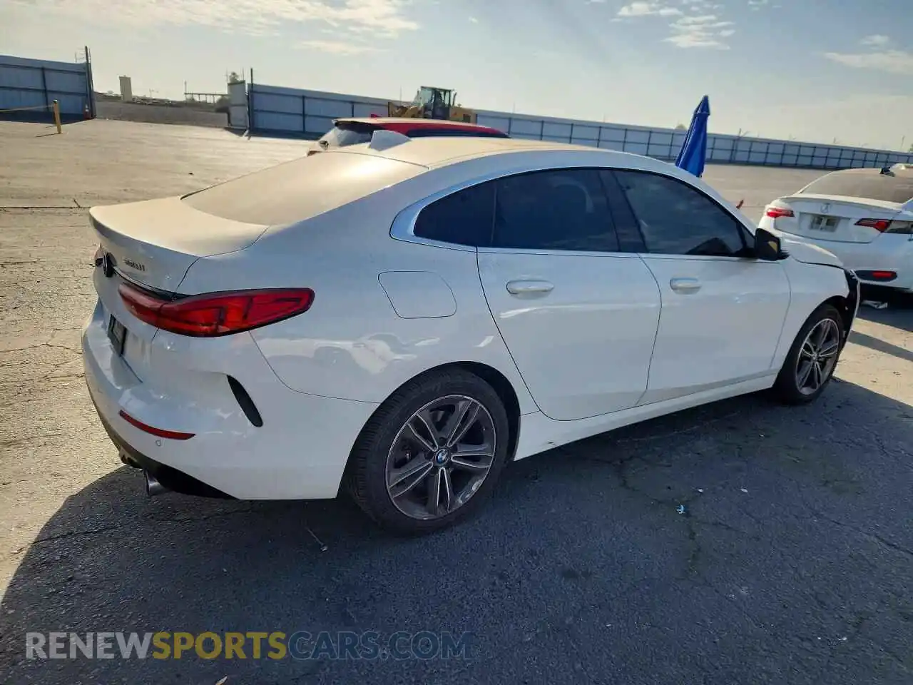 3 fotografías del automóvil dañado WBA73AK08M7H53085 BMW 2 SERIES 2021