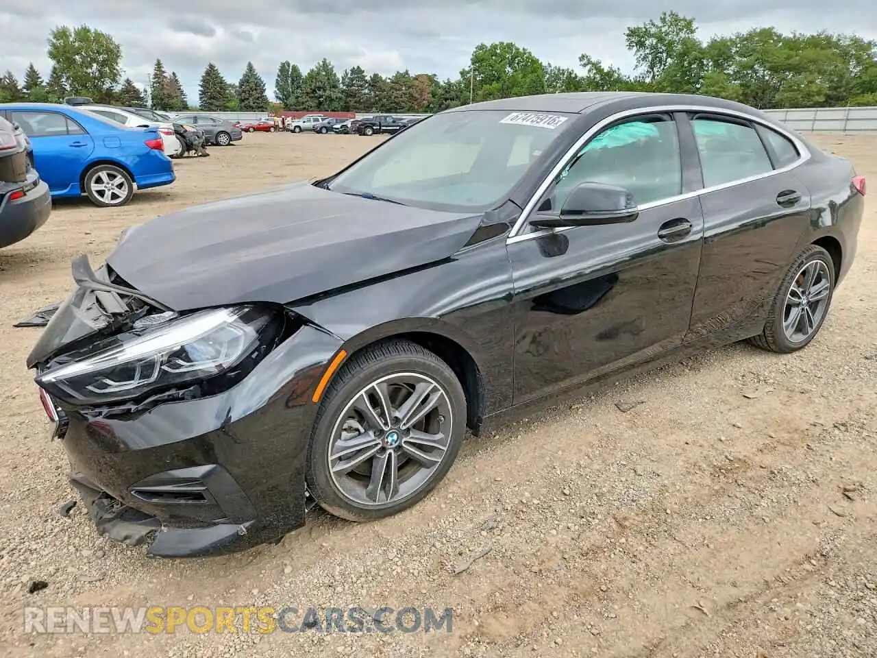 1 Photograph of a damaged car WBA73AK08M7H58321 BMW 2 SERIES 2021