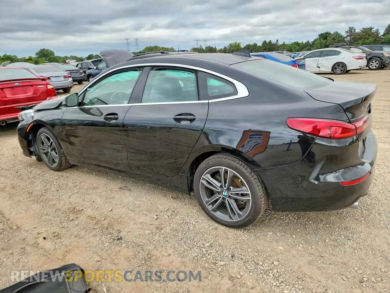 2 Photograph of a damaged car WBA73AK08M7H58321 BMW 2 SERIES 2021