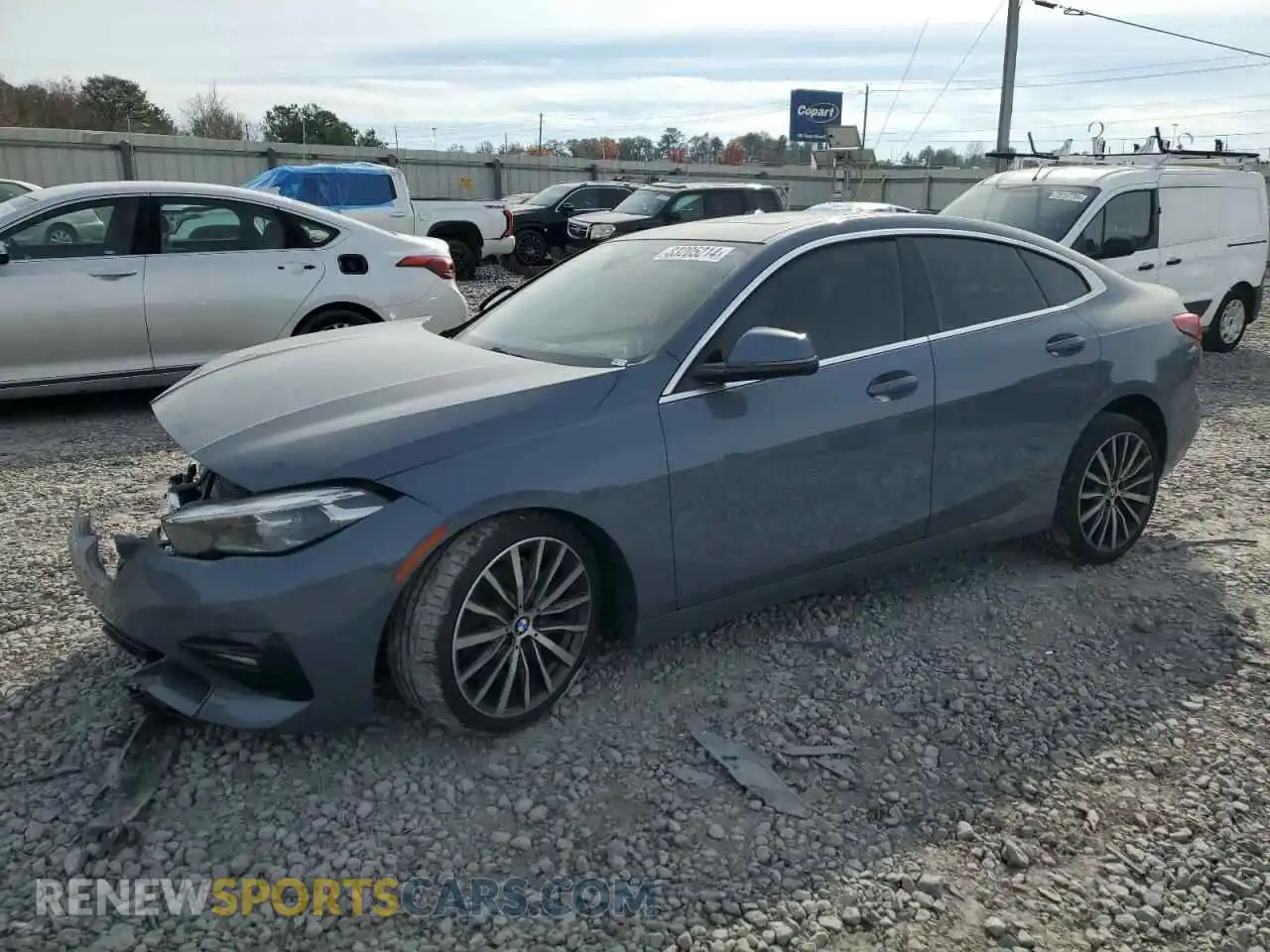 1 Фотография поврежденного автомобиля WBA73AK09M7G54243 BMW 2 SERIES 2021