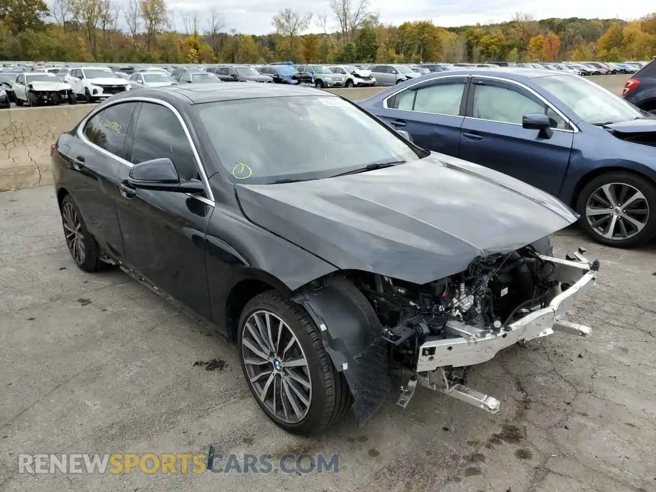 1 Photograph of a damaged car WBA73AK09M7H41141 BMW 2 SERIES 2021