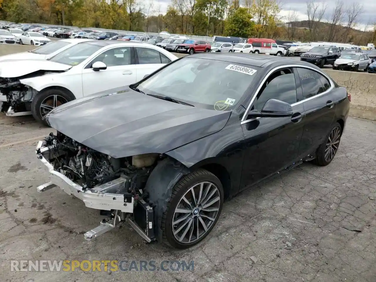 2 Photograph of a damaged car WBA73AK09M7H41141 BMW 2 SERIES 2021