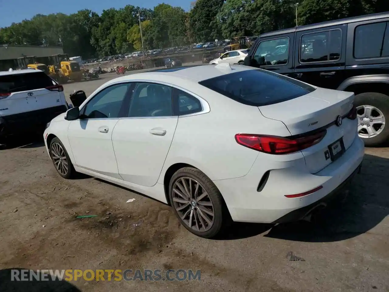 2 Photograph of a damaged car WBA73AK09M7H72325 BMW 2 SERIES 2021