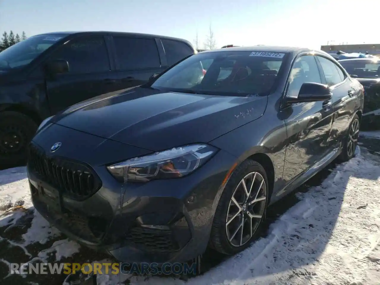 2 Photograph of a damaged car WBA73AK0XM7H02249 BMW 2 SERIES 2021