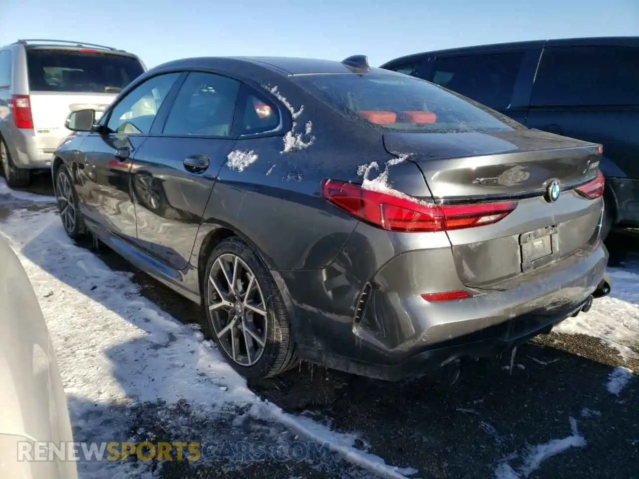 3 Photograph of a damaged car WBA73AK0XM7H02249 BMW 2 SERIES 2021