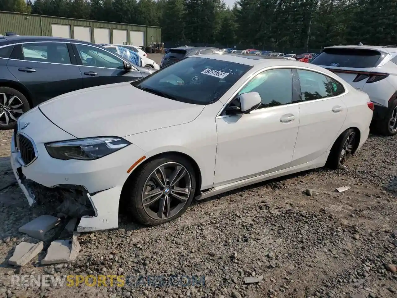 1 Photograph of a damaged car WBA73AK0XM7H46655 BMW 2 SERIES 2021