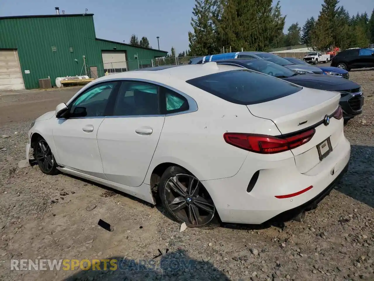 2 Photograph of a damaged car WBA73AK0XM7H46655 BMW 2 SERIES 2021