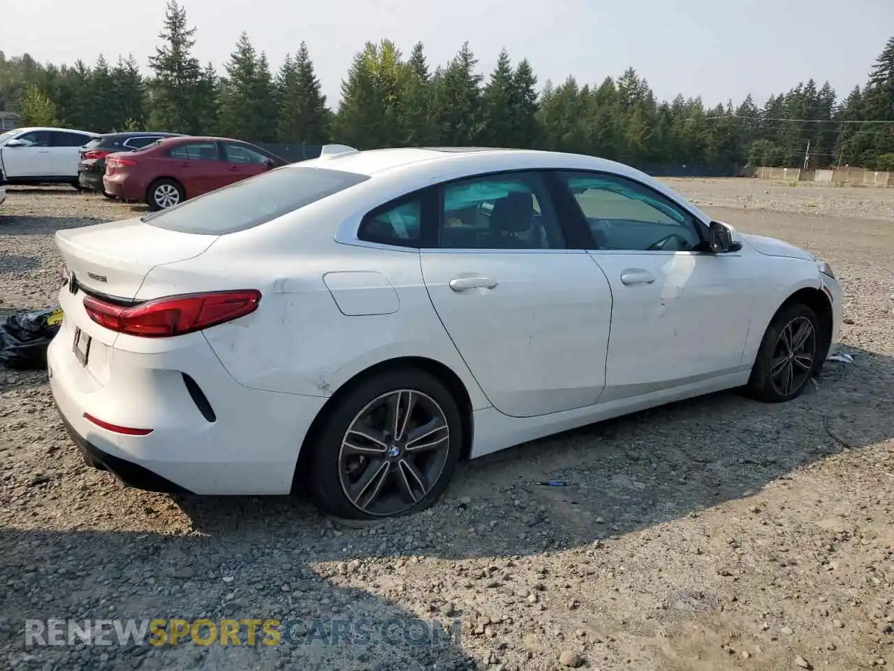 3 Photograph of a damaged car WBA73AK0XM7H46655 BMW 2 SERIES 2021