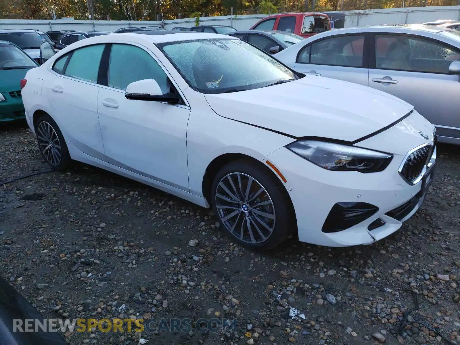 1 Photograph of a damaged car WBA73AK0XM7H85195 BMW 2 SERIES 2021
