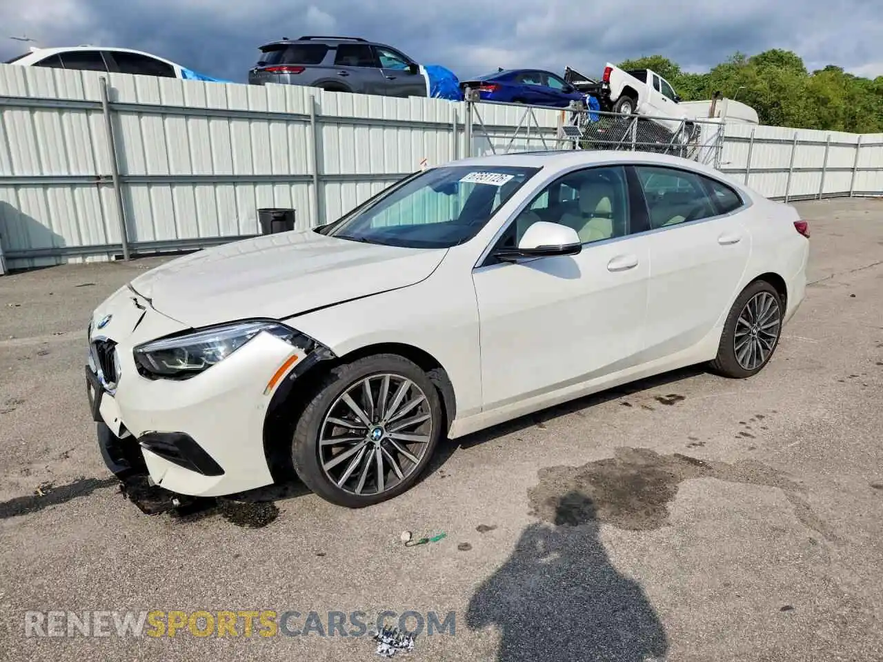 1 Photograph of a damaged car WBA73AK0XM7J54217 BMW 2 SERIES 2021