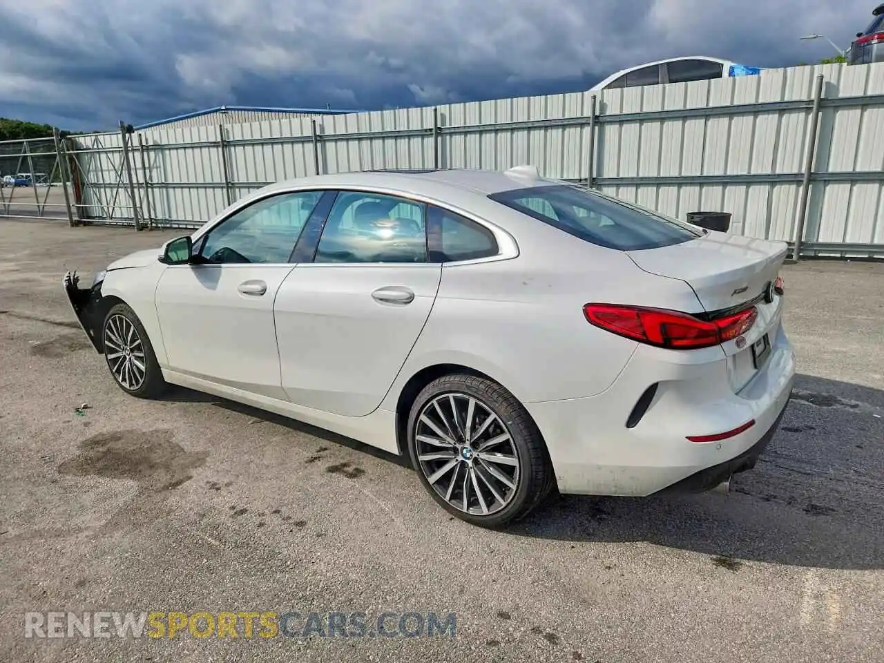 2 Photograph of a damaged car WBA73AK0XM7J54217 BMW 2 SERIES 2021