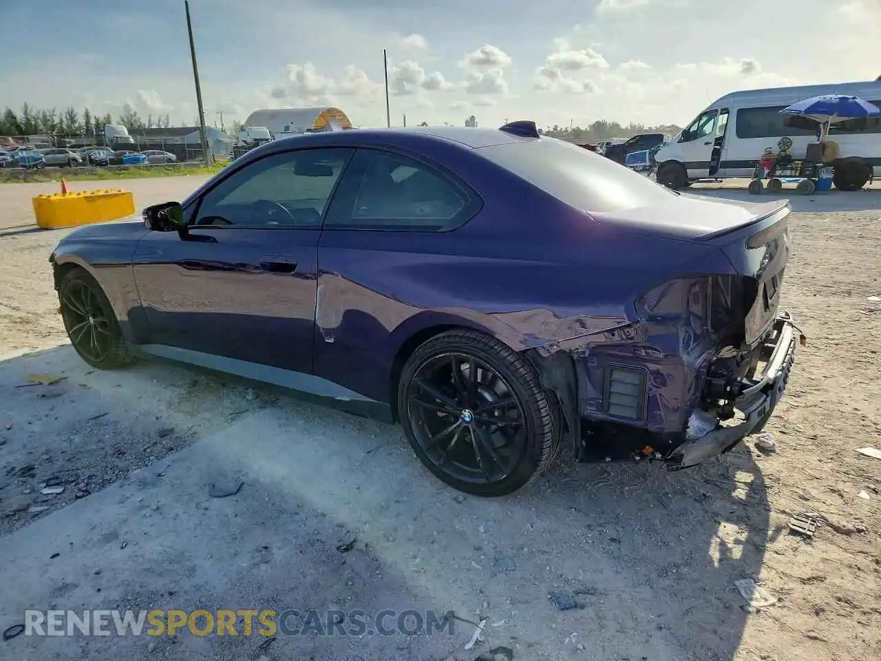 2 Фотография поврежденного автомобиля 3MW23CM09N8C59480 BMW 2 SERIES 2022