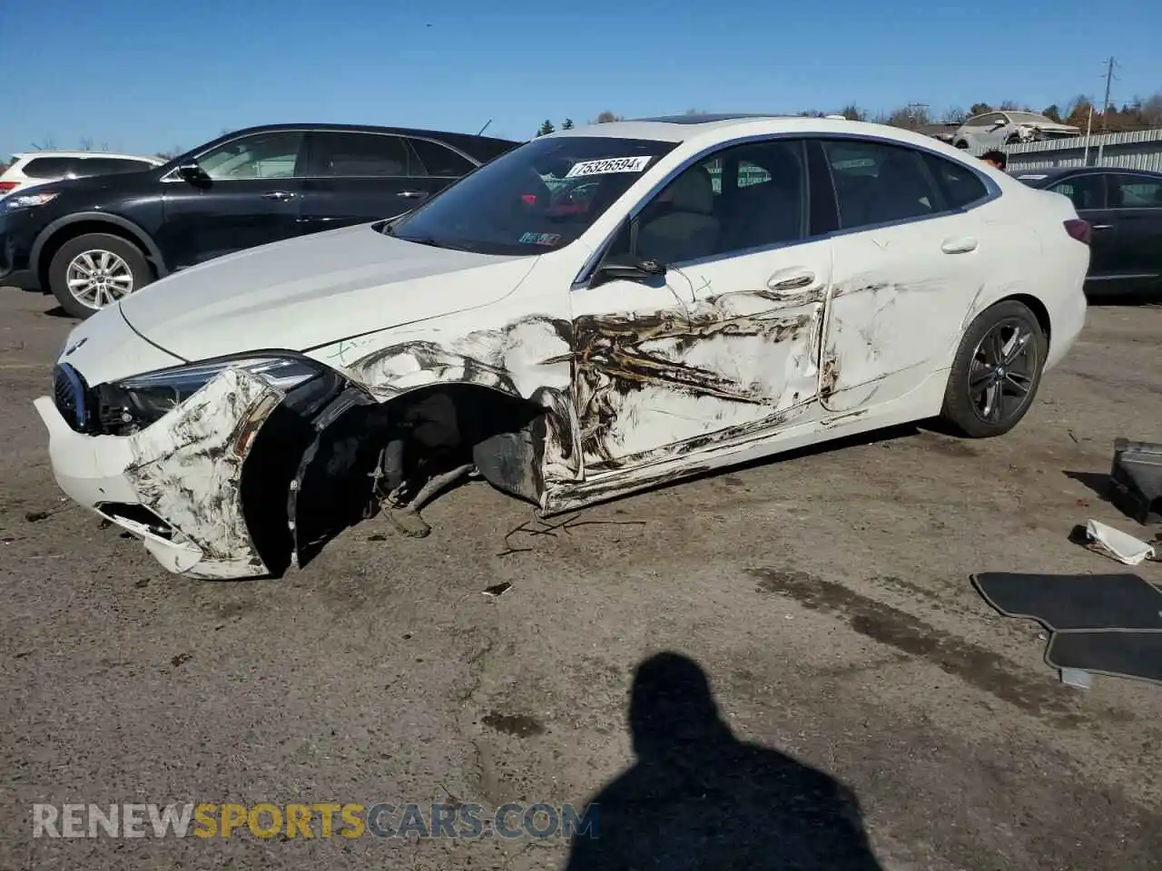 1 Photograph of a damaged car WBA73AK09P7M69921 BMW 2 SERIES 2023