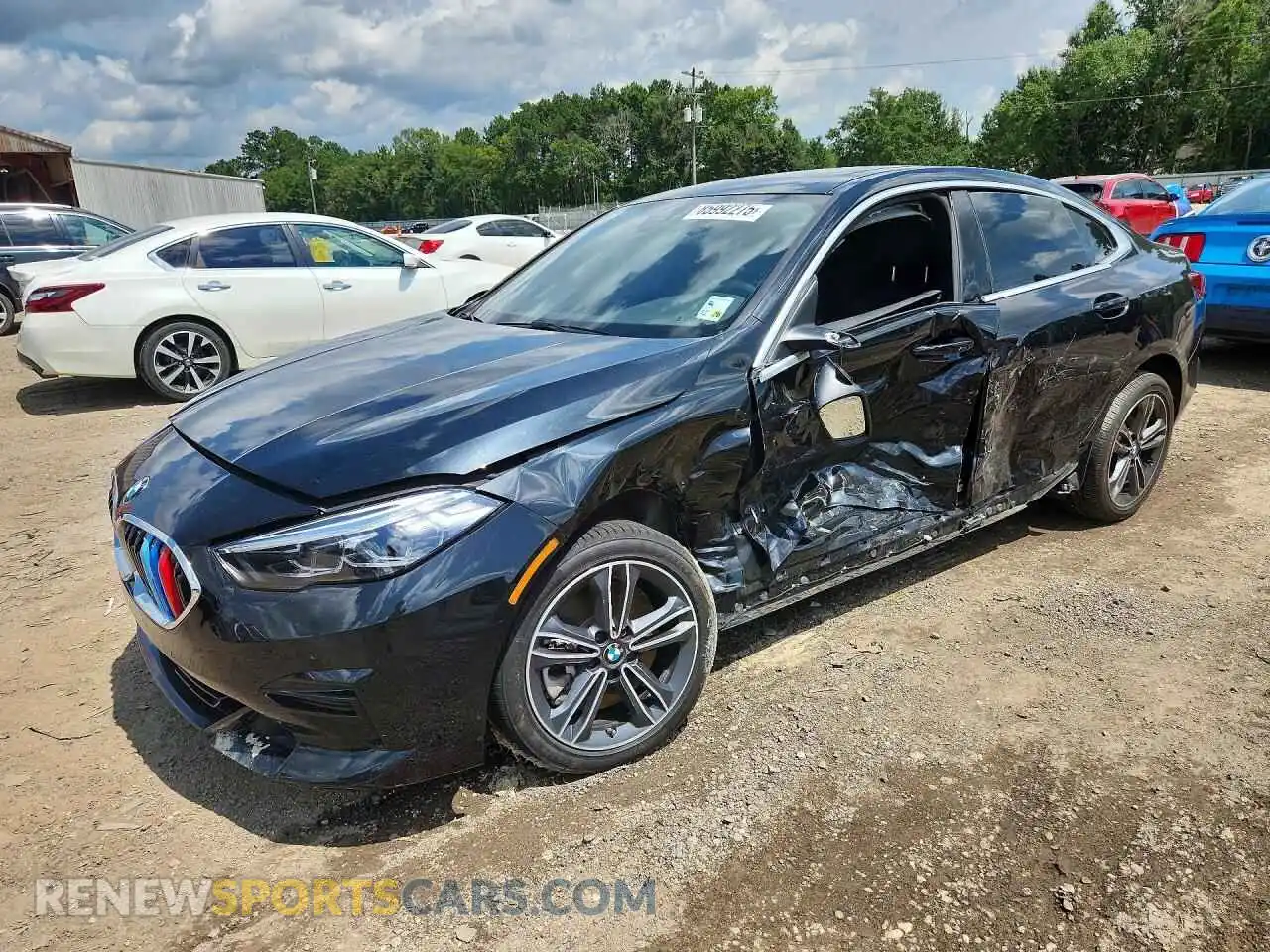 1 Фотография поврежденного автомобиля WBA73AK07R7R46929 BMW 2 SERIES 2024