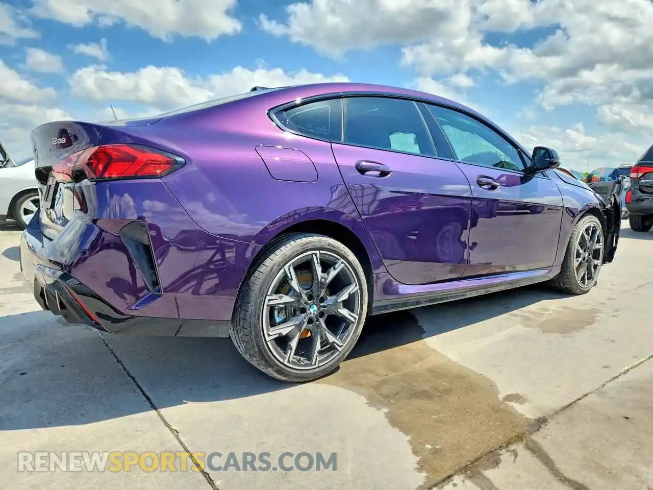 3 fotografías del automóvil dañado WBA23GG09T7T99269 BMW 2 SERIES 2026
