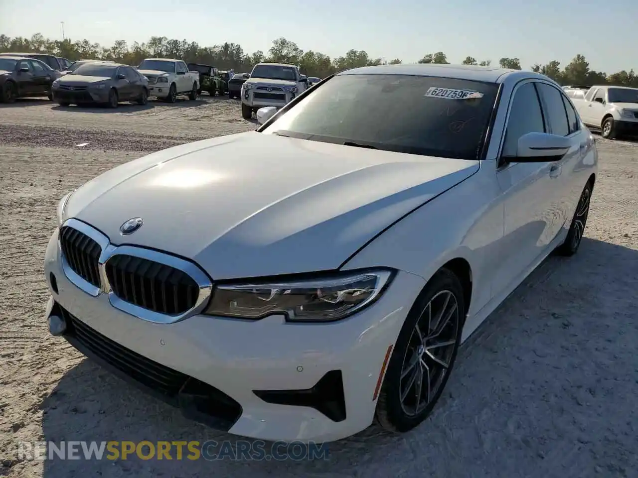 2 Photograph of a damaged car 3MW5R7J51K8B03450 BMW 3 SERIES 2019