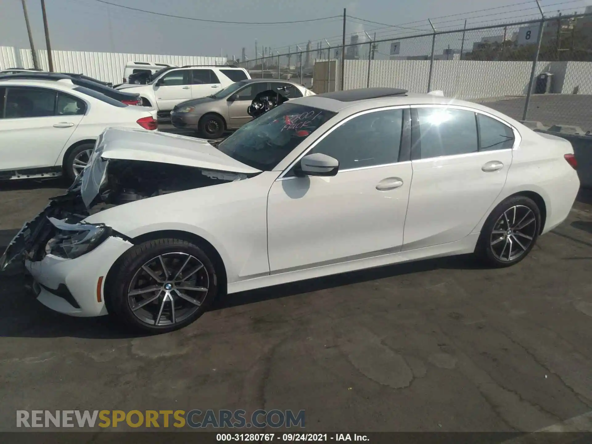 2 Photograph of a damaged car WBA5R1C52KAJ99183 BMW 3 SERIES 2019