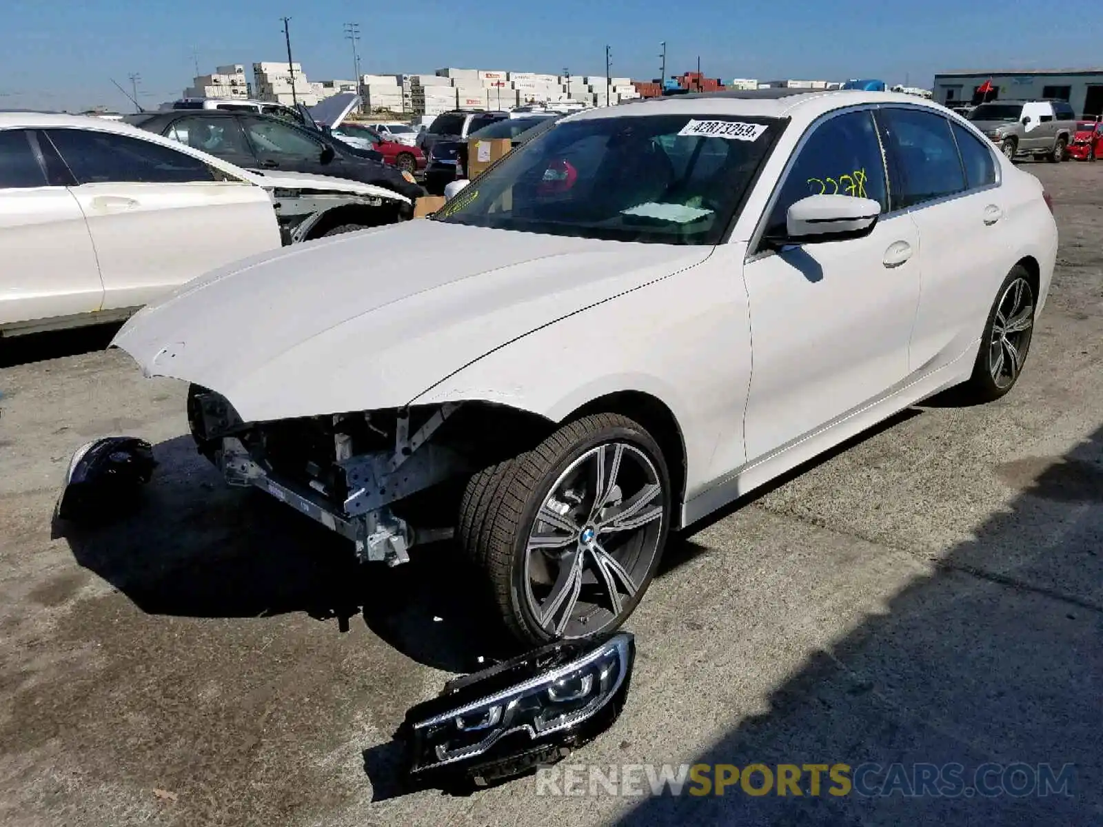 2 Photograph of a damaged car WBA5R1C53KAK09154 BMW 3 SERIES 2019