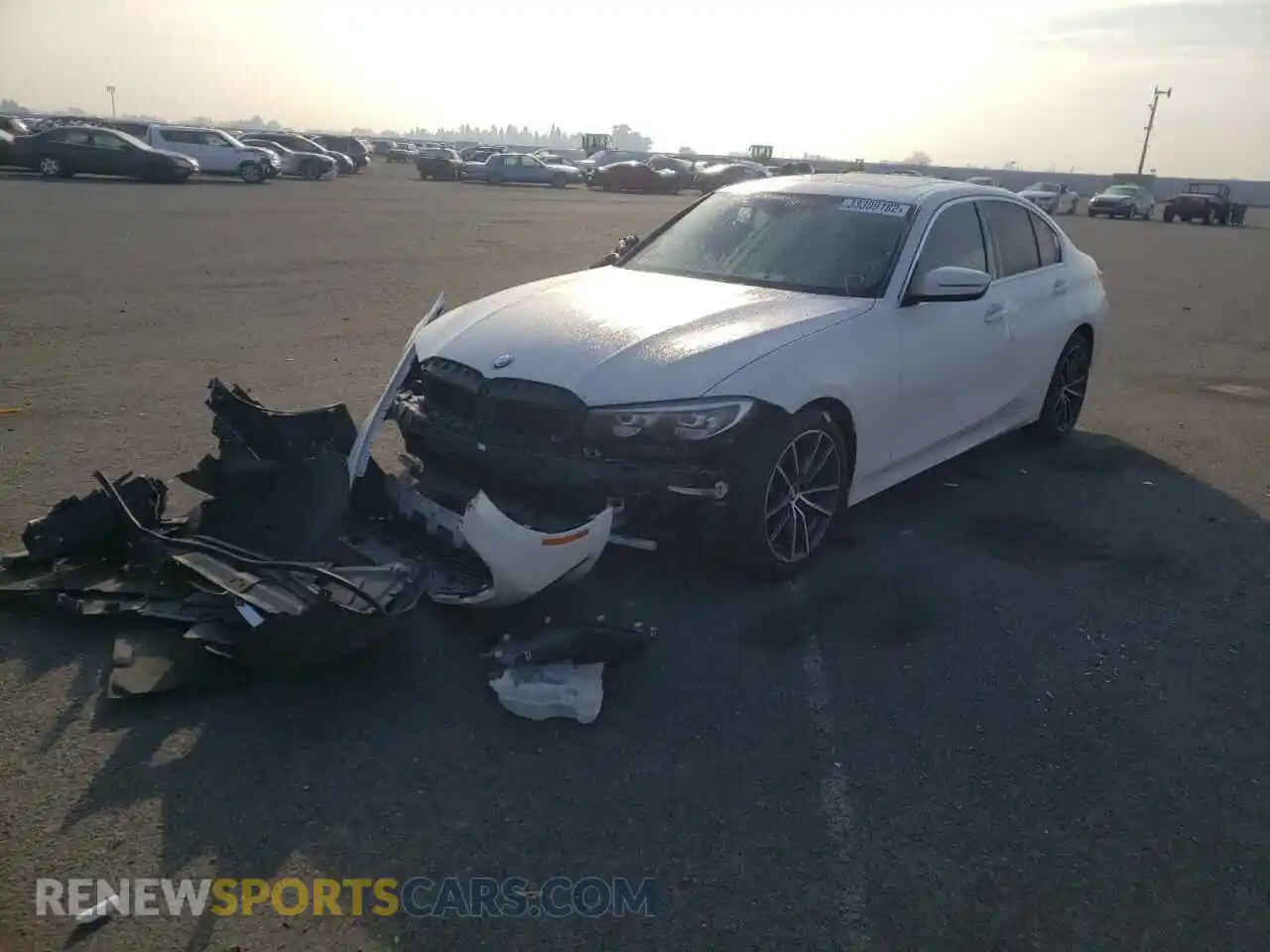 2 Photograph of a damaged car WBA5R1C54KFH28722 BMW 3 SERIES 2019