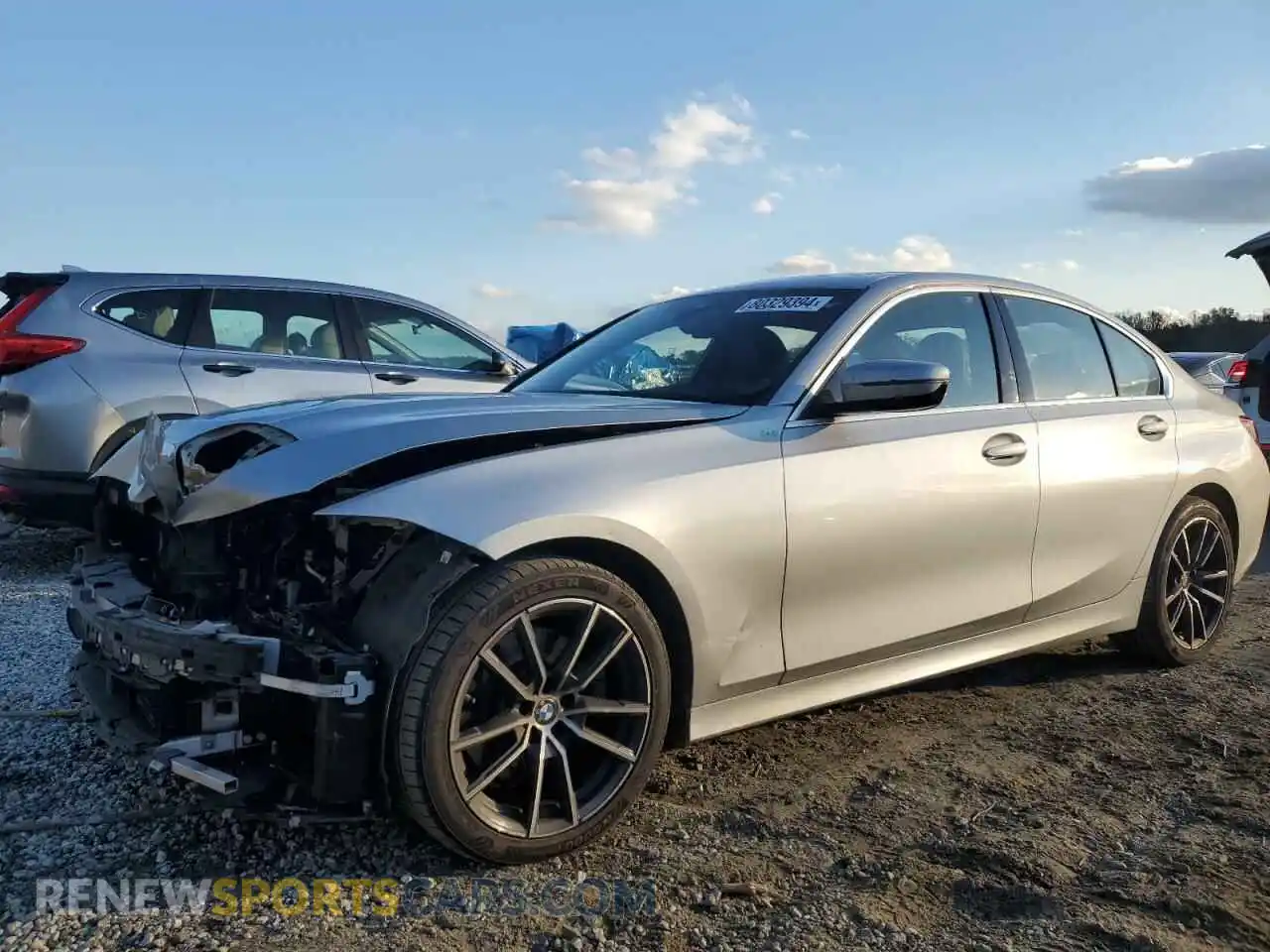1 Photograph of a damaged car WBA5R1C56KFH01005 BMW 3 SERIES 2019