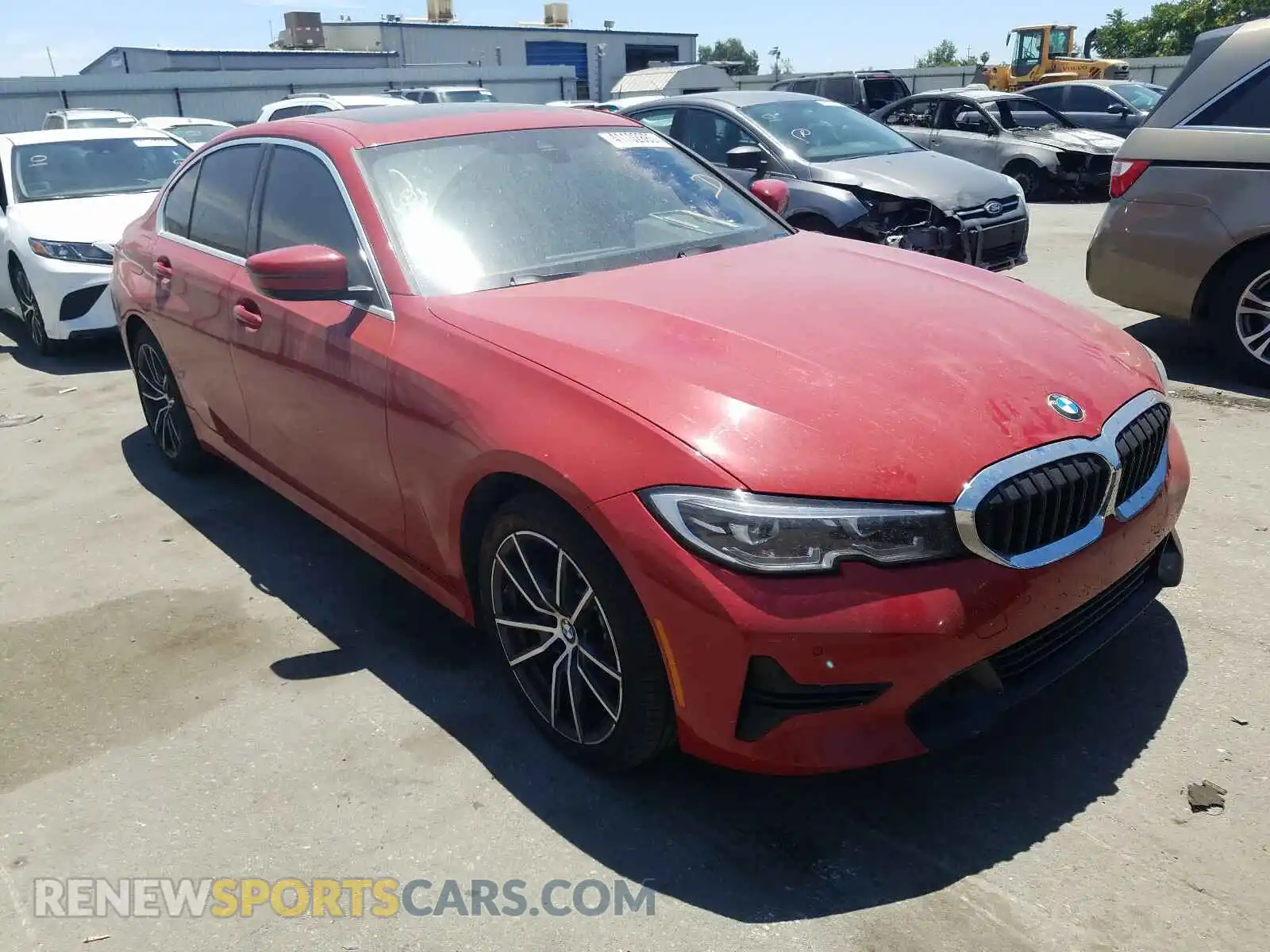 1 Photograph of a damaged car WBA5R1C58KAJ99415 BMW 3 SERIES 2019