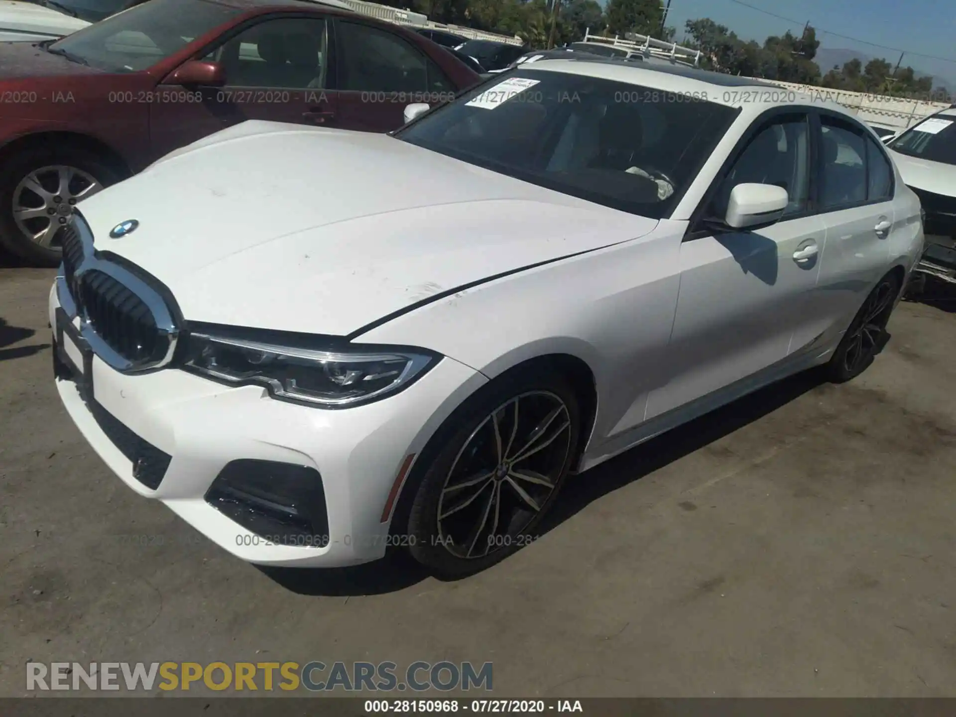 2 Photograph of a damaged car WBA5R1C58KFH11065 BMW 3 SERIES 2019