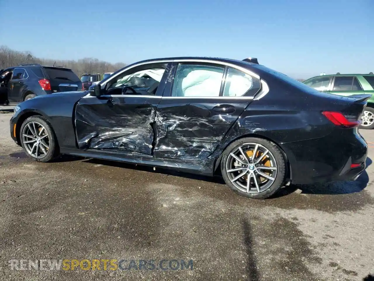 2 Photograph of a damaged car WBA5R1C5XKAJ98427 BMW 3 SERIES 2019