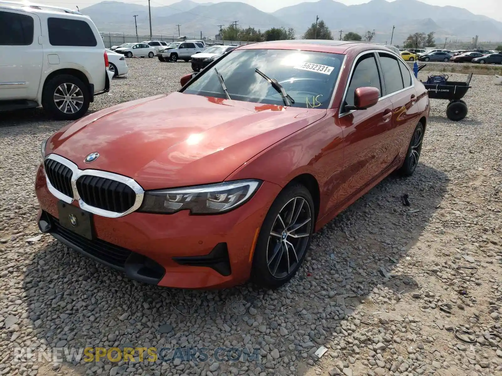 2 Photograph of a damaged car WBA5R7C50KAJ82031 BMW 3 SERIES 2019
