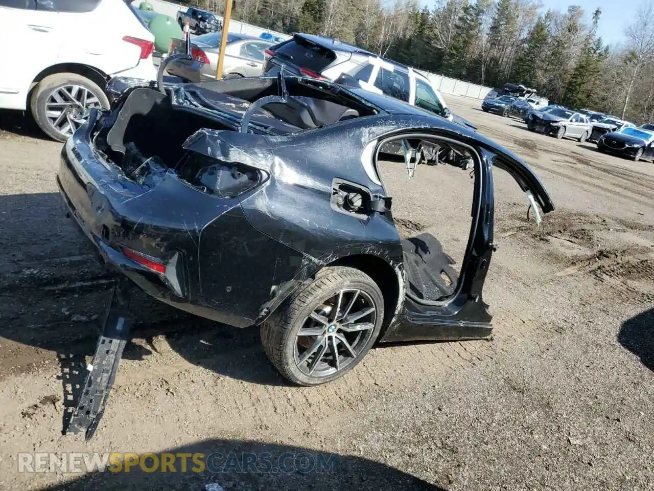 3 Photograph of a damaged car WBA5R7C50KAJ82899 BMW 3 SERIES 2019