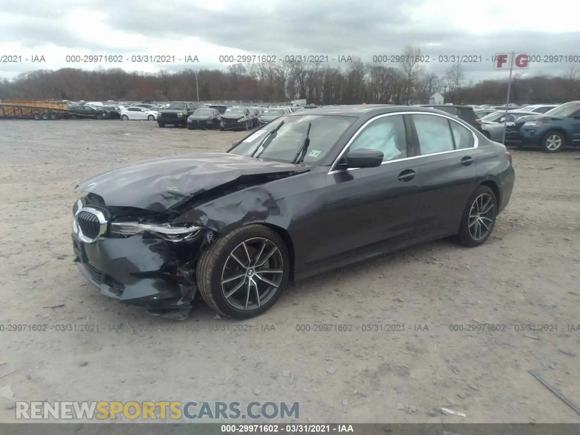 2 Photograph of a damaged car WBA5R7C50KAJ84006 BMW 3 SERIES 2019