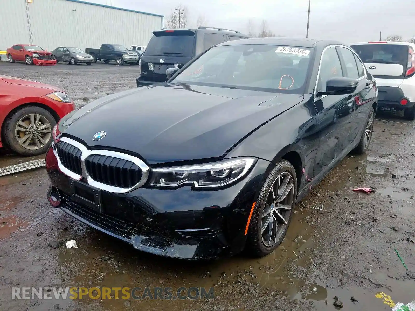 2 Фотография поврежденного автомобиля WBA5R7C50KAJ84684 BMW 3 SERIES 2019