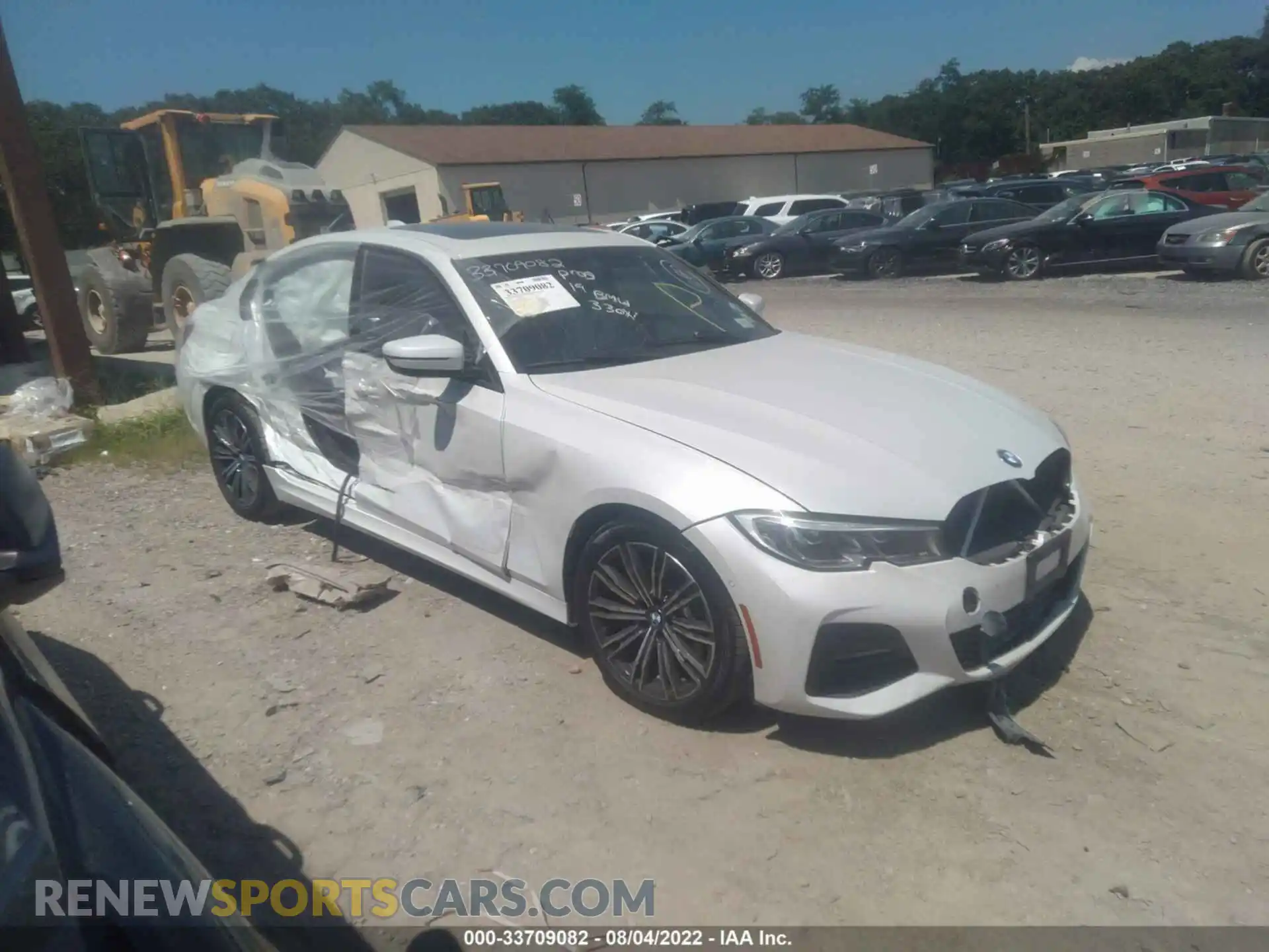 1 Photograph of a damaged car WBA5R7C51KAE82809 BMW 3 SERIES 2019