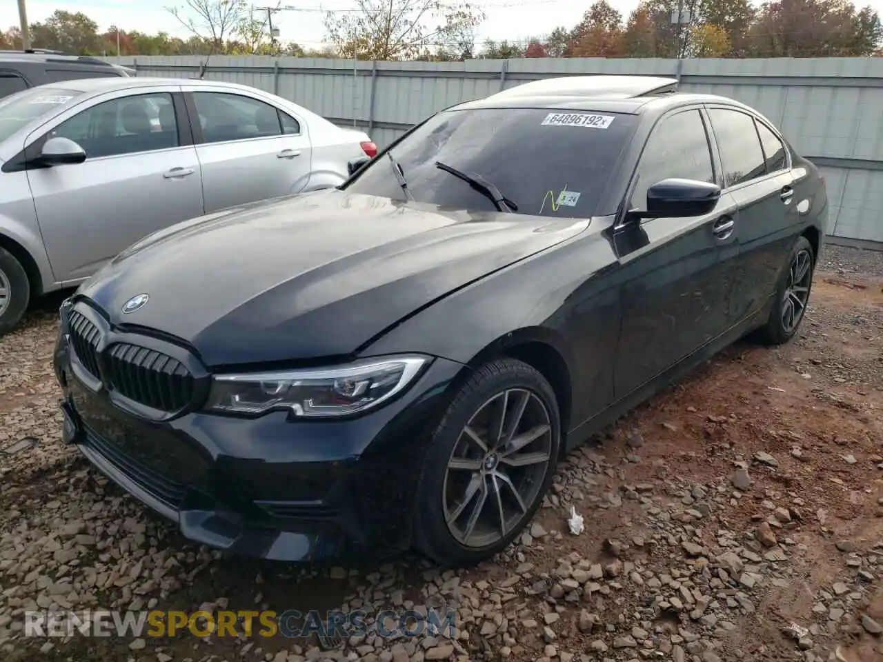2 Фотография поврежденного автомобиля WBA5R7C51KAJ79686 BMW 3 SERIES 2019