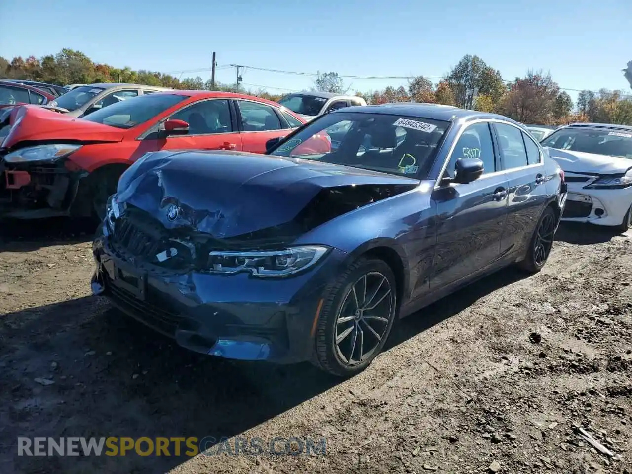 2 Photograph of a damaged car WBA5R7C51KAJ83740 BMW 3 SERIES 2019