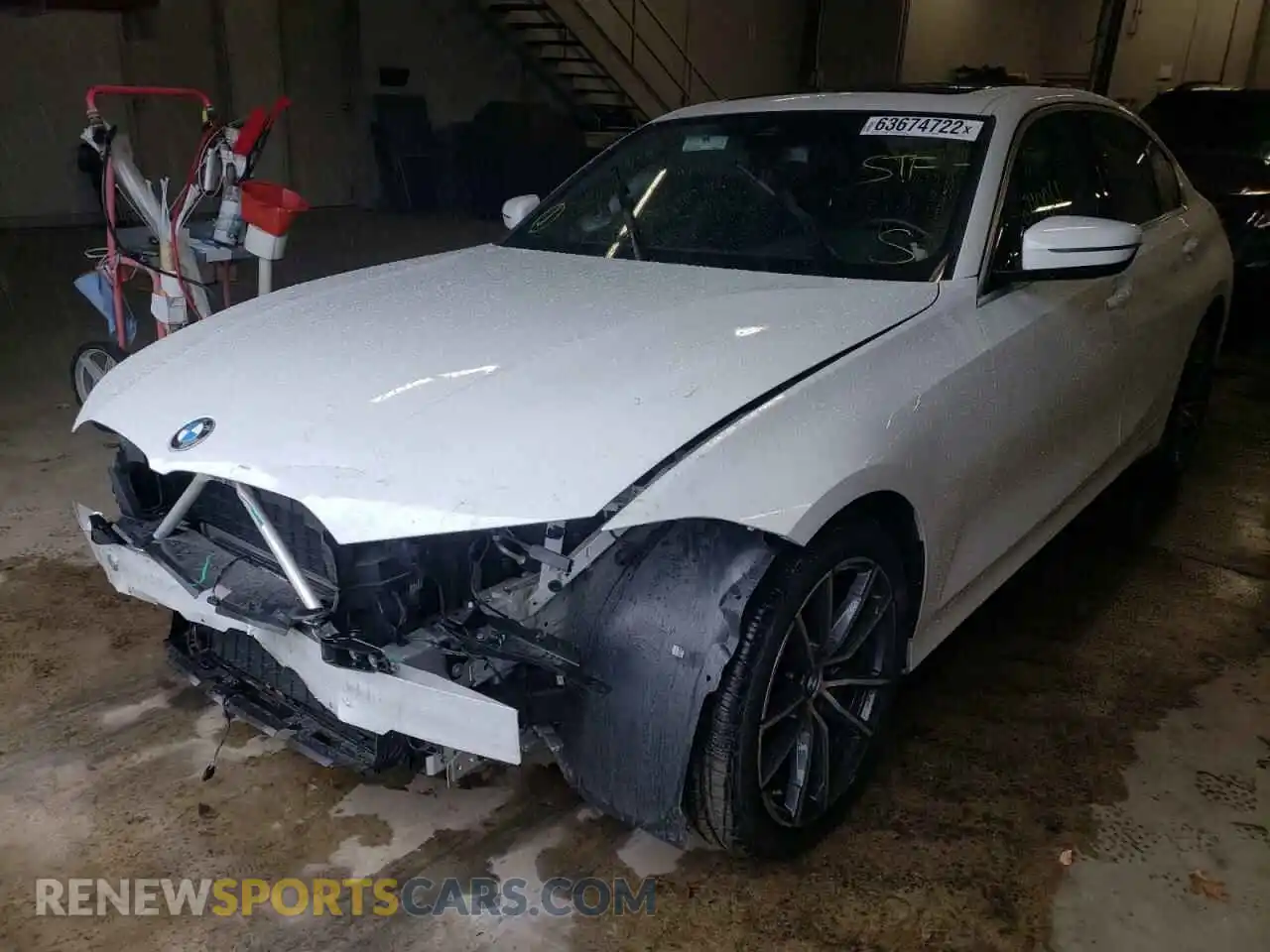 2 Photograph of a damaged car WBA5R7C51KAJ87688 BMW 3 SERIES 2019