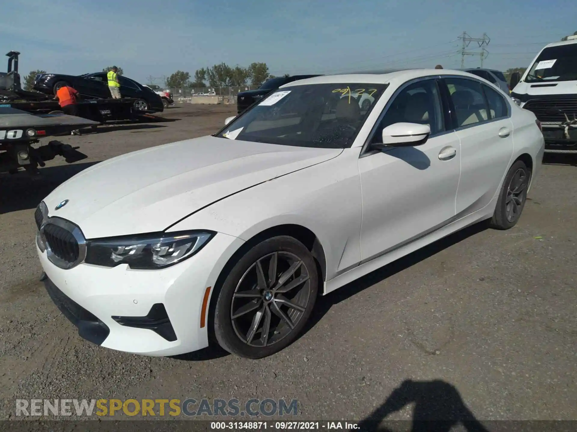 2 Photograph of a damaged car WBA5R7C51KFH09385 BMW 3 SERIES 2019
