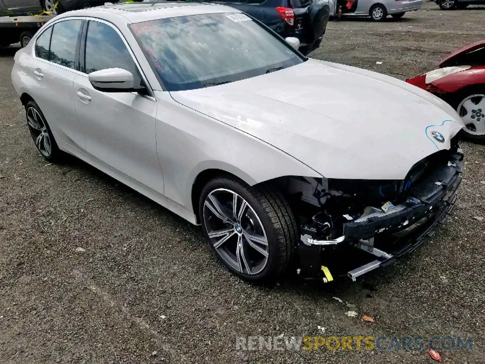1 Photograph of a damaged car WBA5R7C52KAJ82550 BMW 3 SERIES 2019