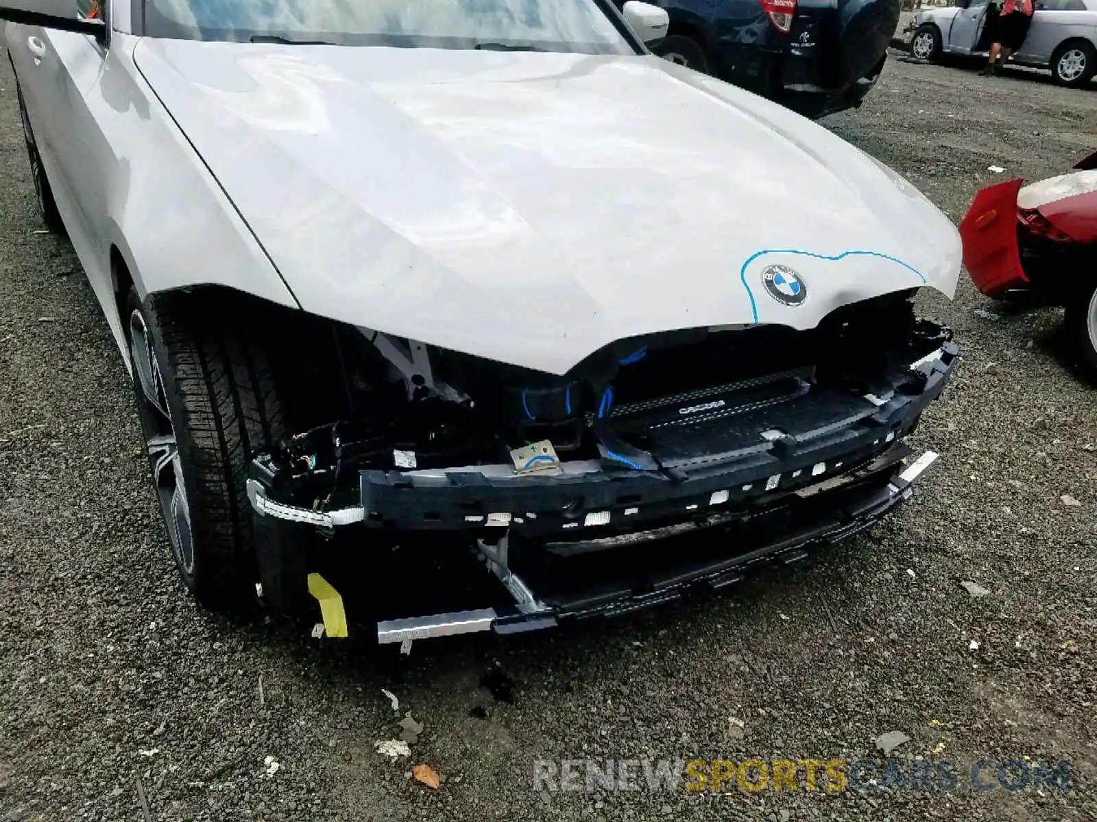 9 Photograph of a damaged car WBA5R7C52KAJ82550 BMW 3 SERIES 2019