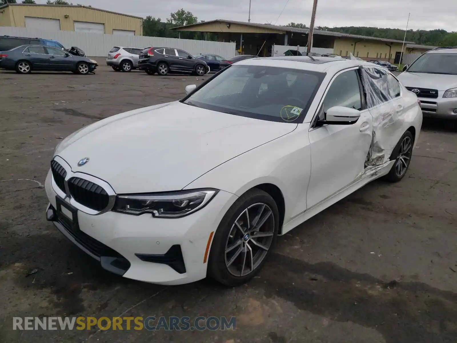 2 Photograph of a damaged car WBA5R7C52KAJ83584 BMW 3 SERIES 2019