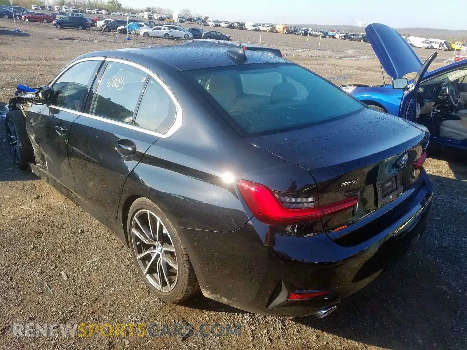 3 Photograph of a damaged car WBA5R7C52KFH31931 BMW 3 SERIES 2019