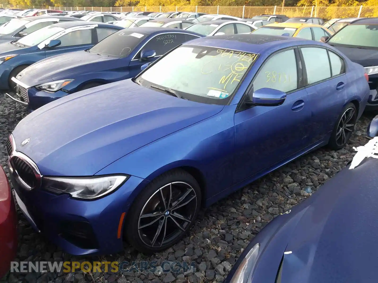 2 Photograph of a damaged car WBA5R7C53KAE82908 BMW 3 SERIES 2019