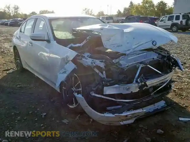 1 Photograph of a damaged car WBA5R7C53KAJ78295 BMW 3 SERIES 2019