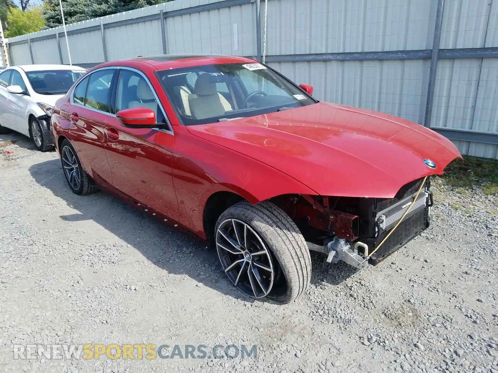 1 Photograph of a damaged car WBA5R7C53KAJ87675 BMW 3 SERIES 2019