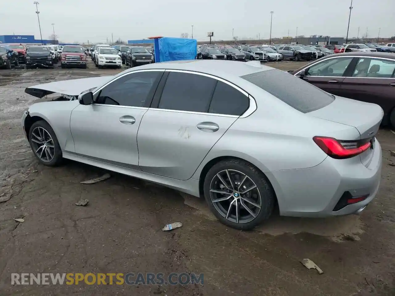 2 Photograph of a damaged car WBA5R7C53KFH15074 BMW 3 SERIES 2019