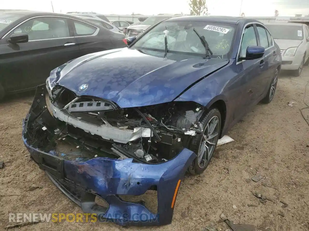 2 Photograph of a damaged car WBA5R7C53KFH28052 BMW 3 SERIES 2019