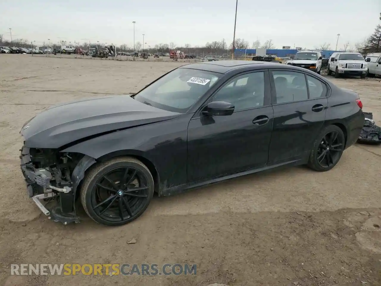 1 Photograph of a damaged car WBA5R7C54KAJ78547 BMW 3 SERIES 2019
