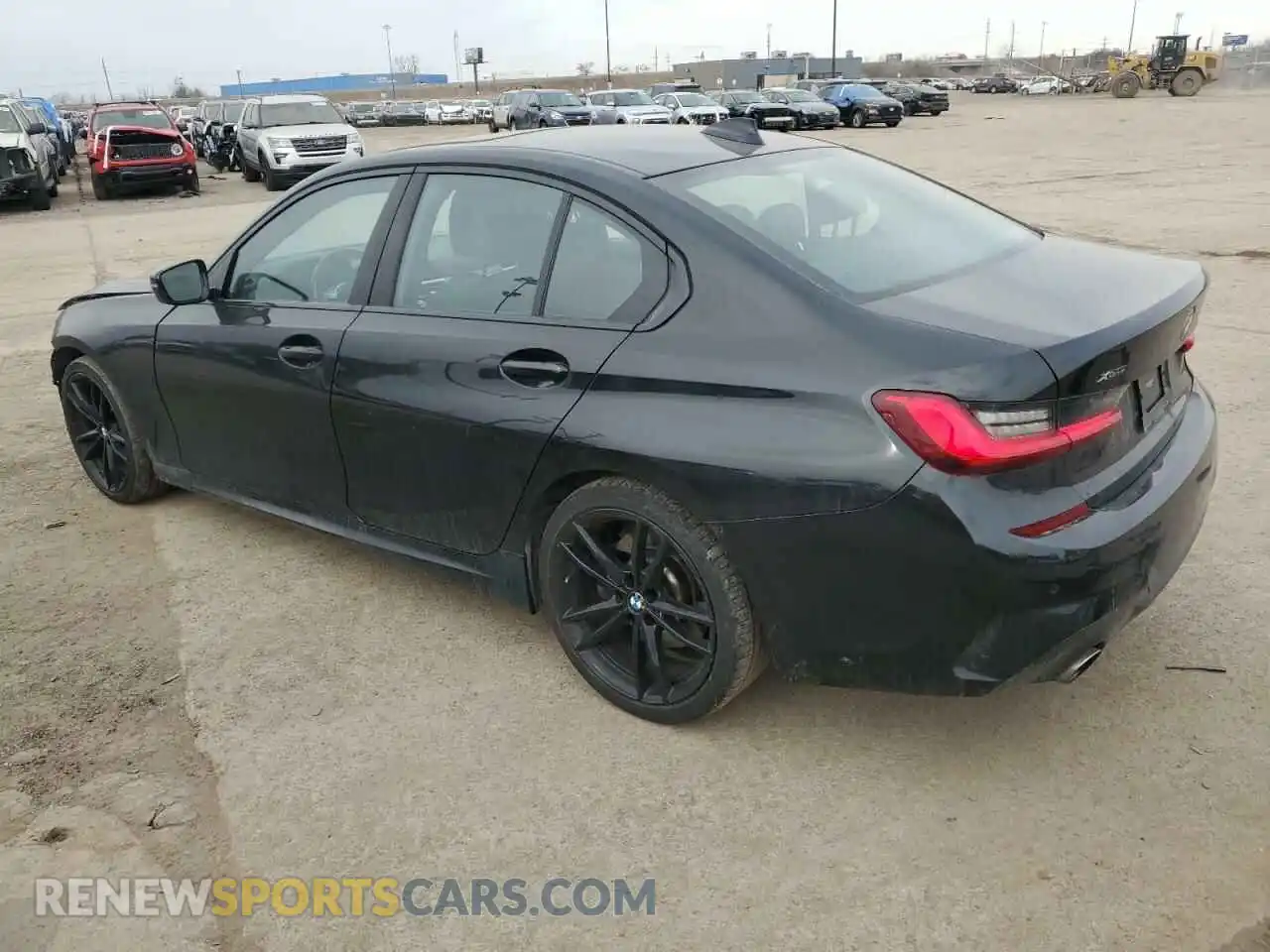 2 Photograph of a damaged car WBA5R7C54KAJ78547 BMW 3 SERIES 2019