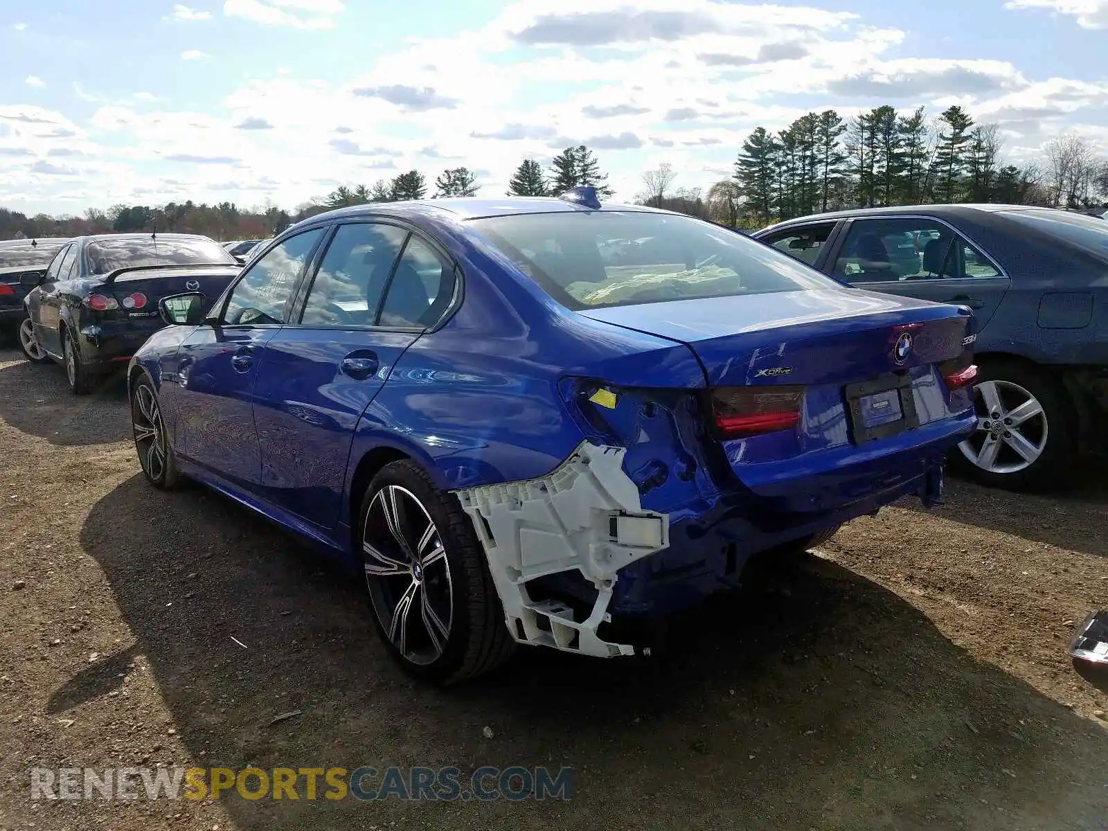3 Photograph of a damaged car WBA5R7C54KAJ80850 BMW 3 SERIES 2019